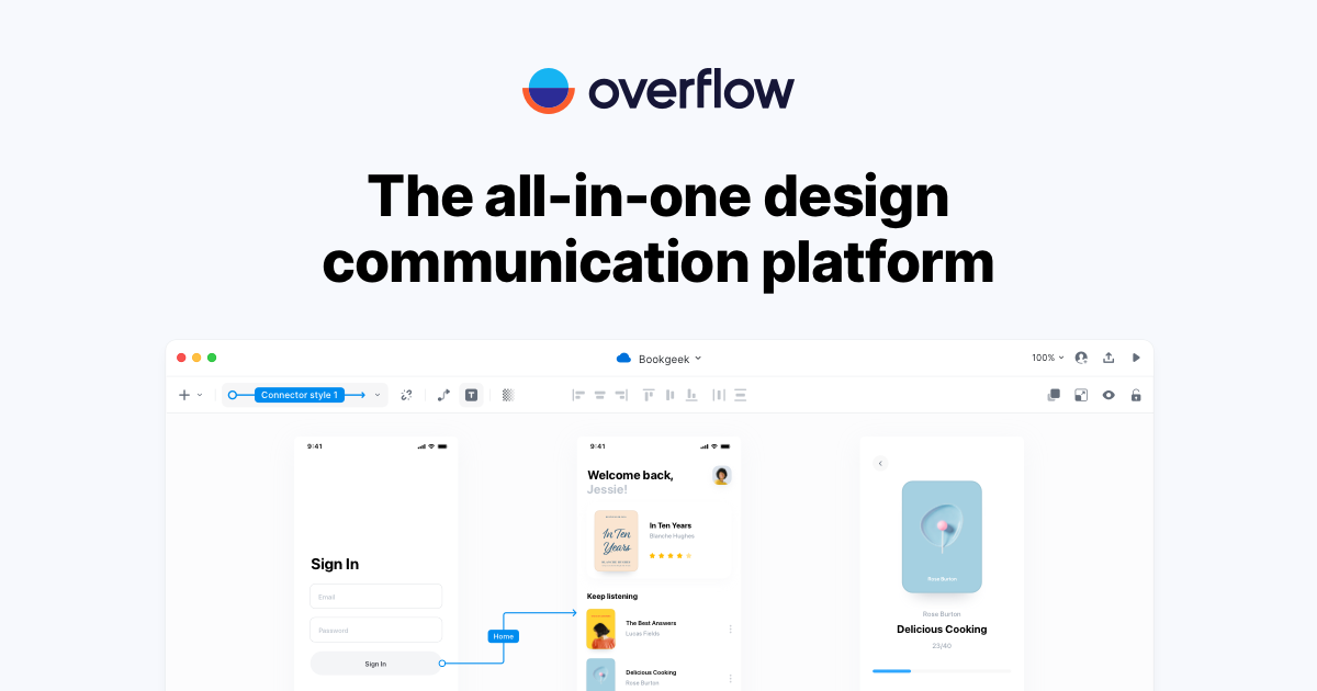 Tools Overflow User flow diagramming tool for design teams | Overflow