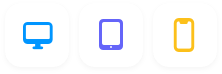 The same Overflow presentation inside a tablet and a phone screen side by side.