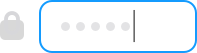 A highlight of the switch that allows you to passphrase-protect a share link within Overflow.