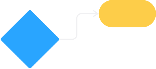 rhombus with line and oval